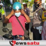 Satlantas Pamekasan Razia Pelanggaran Prokes dan Lalin