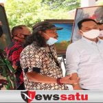 Seniman Agoes D’ Soe Pamerkan 31 Lukisan di Balai Kecamatan Junrejo