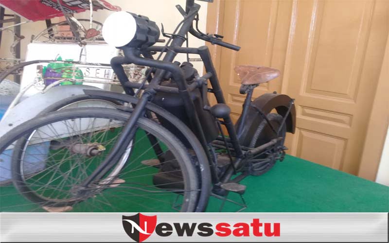 Sepeda Motor Uap Tahun 1885 Asal Jerman Ada Di Museum Probolinggo