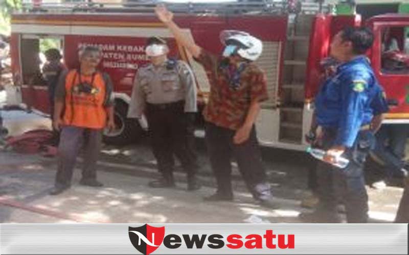Swalayan El-Malik Sumenep Terbakar