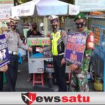 TNI Polri Di Kota Probolinggo Kampanyekan Wajib Pakai Masker
