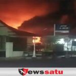 Warung Di Kota Probolinggo Terbakar