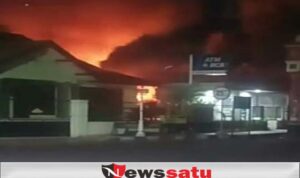Warung Di Kota Probolinggo Terbakar