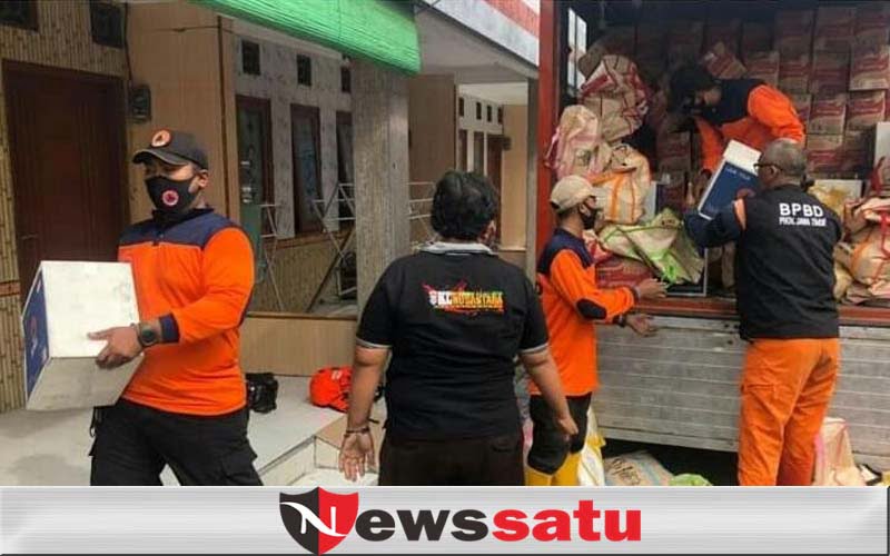 BPBD Jatim Salurkan Bantuan Bagi Korban Banjir Di Pasuruan