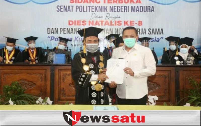 Bupati Harapkan, Poltera Aktif Majukan Pendidikan Sampang