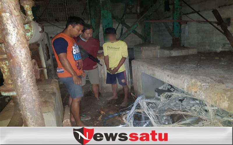 Diduga Mencuri Kabel Pabrik Kertas, Pemuda Di Probolinggo Ditangkap Polisi
