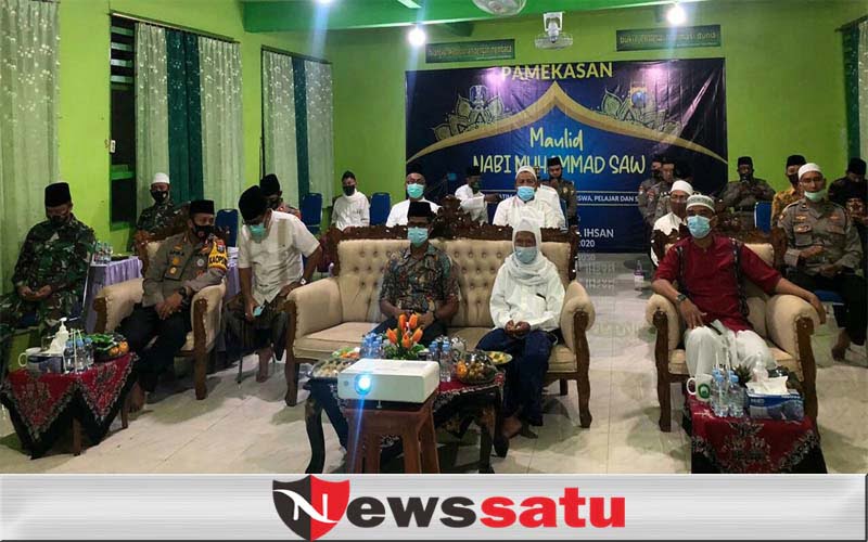 Forkopimda Pamekasan Gelar Maulid Nabi Dengan Zoom Meeting