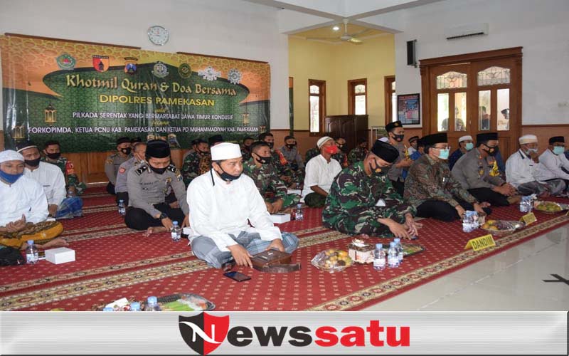 Forkopimda dan Tokoh Agama di Pamekasan Doakan Pilkada Damai