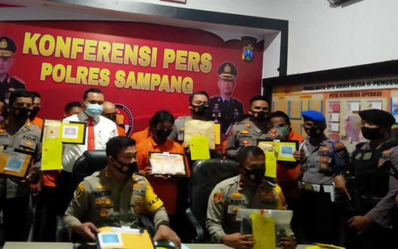 Kurir Narkoba Jaringan Bali Dibekuk di Sokobanah Sampang