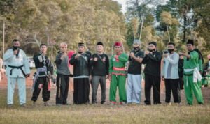 Kodim 0828 Sampang Silaturahmi Dengan Paguyuban Seni Bela Diri Madura