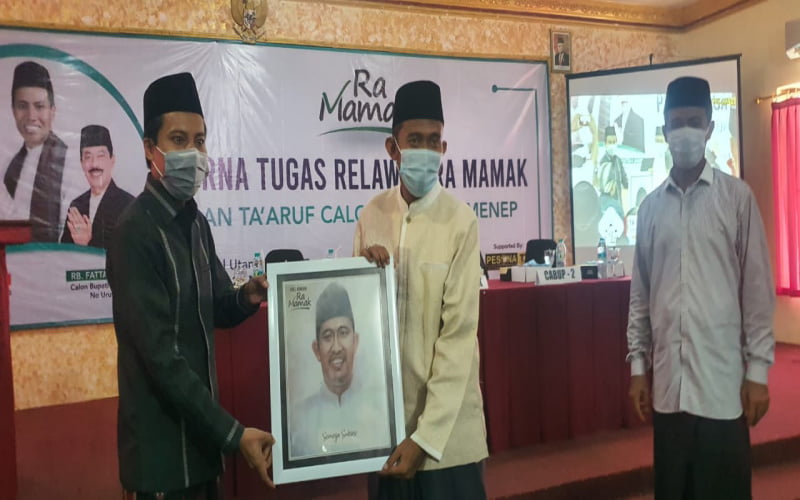 Ini Kata Achmad Fauzi Pada Relawan Mamak Sumenep