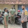 Menengok Kekompakan TNI/Polri Saat Gotong Royong di Asrama Polres Sampang