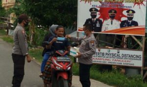 Polisi Ketatkan KTS Dengan Disiplin Masker Di Sampang