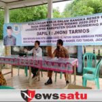 Jhoni Tharmos Minta Dinas PUPR OKI Dapat Penuhi Permintaan Warga