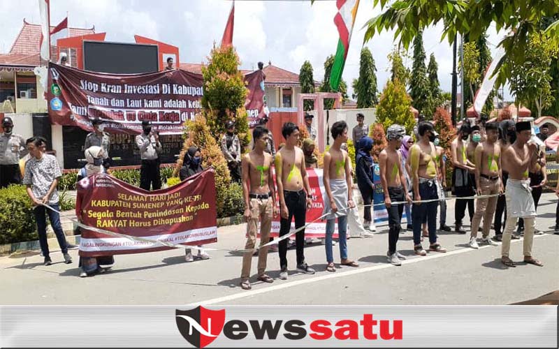 Mahasiswa Di Sumenep Tolak Tambak Udang Perusak Lingkungan