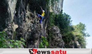 Mapala Salatiga dan FPTI Pamekasan Eksplorasi Tebing Kol Manis