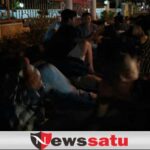 Massa Aksi Duduki Kantor Cabang BRI Pamekasan