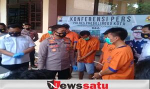 Polres Probolinggo Kota Tangkap 5 Bandit