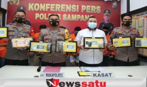 Polres Sampang Ringkus 9 Pengedar  dan 1 Pemakai Sabu-sabu