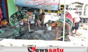 Rumah Gakin Direhabilitasi Babinsa Sokobanah Sampang