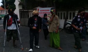 Penyandang Disabilitas Luruk Kantor DPRD Kota Probolinggo