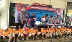 Di Kota Batu, Polisi Tangkap 13 Pelaku Pengedar Dan Pengguna Narkoba