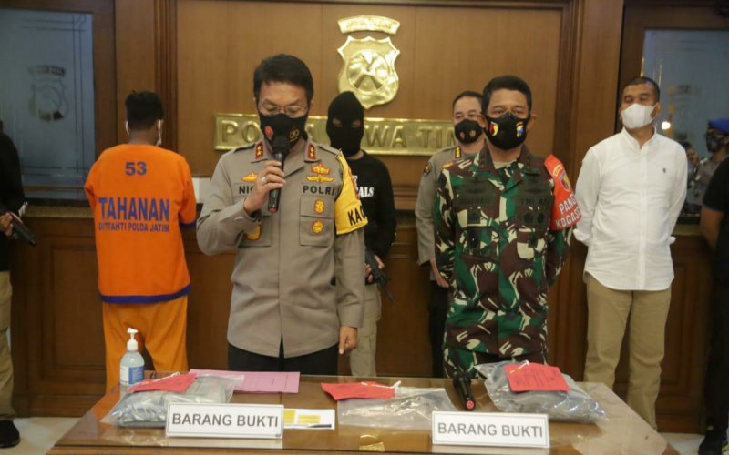 Pengancam Mahfud MD Digiring Ke Polda Jatim