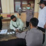 Rapid Test Non Reaktif, 104 Personil Polres Sampang Di BKO Ke Sumenep