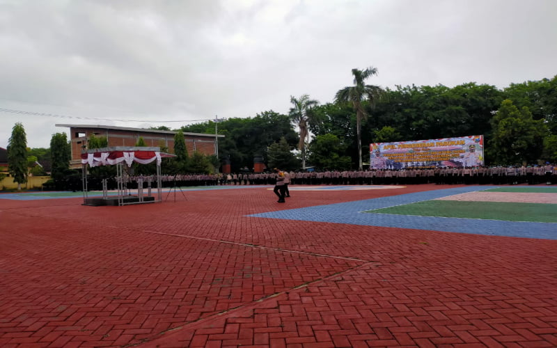 Kapolres Sumenep Terjunkan 893 Personil
