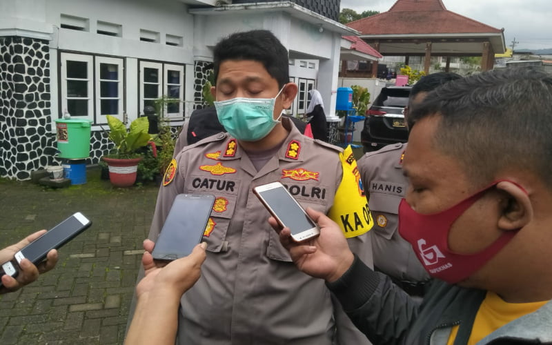 Kepala Kepolisian Resort (Kapolres) Batu AKBP Catur C. Wibowo