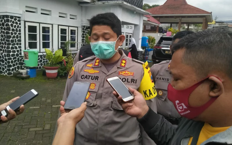 Kepala Kepolisian Resort (Kapolres) Batu AKBP Catur C. Wibowo