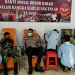 Hari Juang TNI AD 2020, Prajurit Di Sampang Donorkan Darah