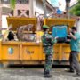Sampang Mengering, TNI AD Mulai Bersihkan Fasilitas Umum