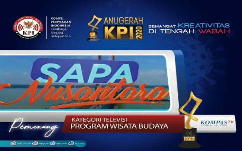 Angkat Potensi Wisata Sumenep, Kompas TV Dapat Anugerah Dari KPI