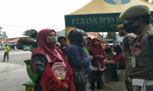 Puluhan Waga Sumenep Dapat Sanksi Prokes