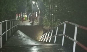 Jembatan Desa Daleman Kedundung Sampang Ambruk