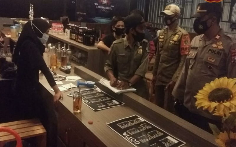 Korban Covid Melonjak, Satgas Gabungan Sasar Cafe Di Pmaekasan