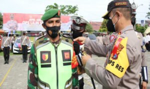Polres Sampang Gelar Apel Pasukan Operasi Lilin Tahun 2020