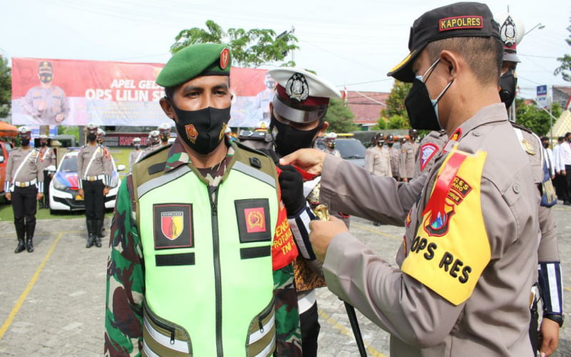 Polres Sampang Gelar Apel Pasukan Operasi Lilin Tahun 2020