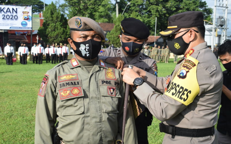Polres Bondowoso Terjunkan Ratusan Personil Pegamanan Nataru