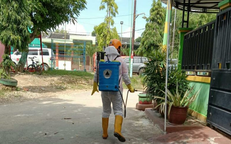Menengok Gerakan Pemuda Perumnas Antisipasi Pandemi di Tlanakan