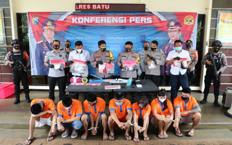 Narkoba Di Kota Batu Dominasi Kejahatan tahun 2020