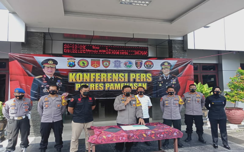 Inilah Raport Ungkap Kasus di Polres Pamekasan Selama 2020