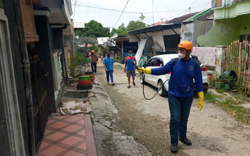 Melirik Aksi Donasi Peduli Covid-19 Warga Tlanakan Indah Pamekasan