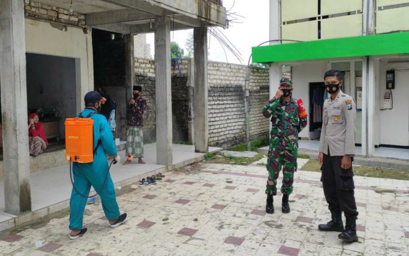 Sinergi 3 Pilar Lawan Pandemi di Waru Pamekasan