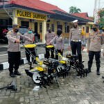 Peduli Pertanian Sampang, Kapolres Sampang Sumbang 2 Handtraktor