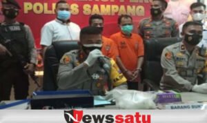 Satnarkoba Sampang Bekuk Kurir Sabu Seberat 1,2 Kg