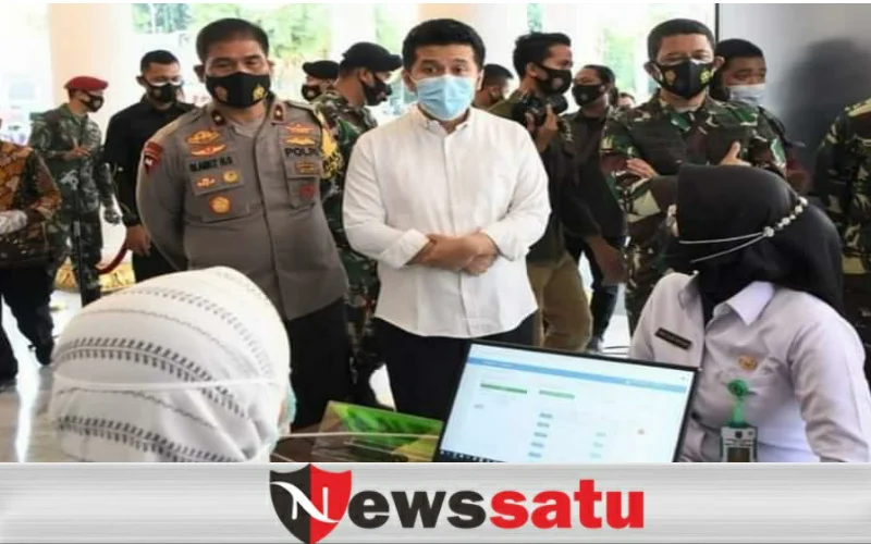 Gedung Grahadi Surabaya Jadi Pusat Pelaksanaan Vaksinasi Perdana Di Jatim