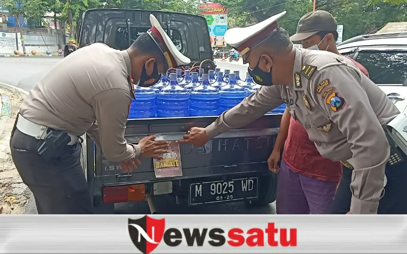 Ini Kiat Polres Pamekasan Beri Kesadaran Bermasker dan Berprokes