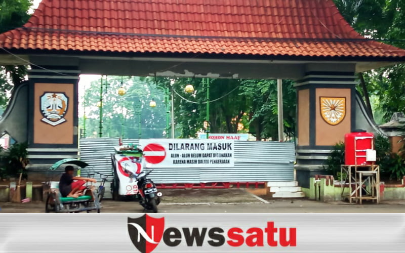 Alun-alun Kota Probolinggo, Di Tutup Selama 1 Tahun